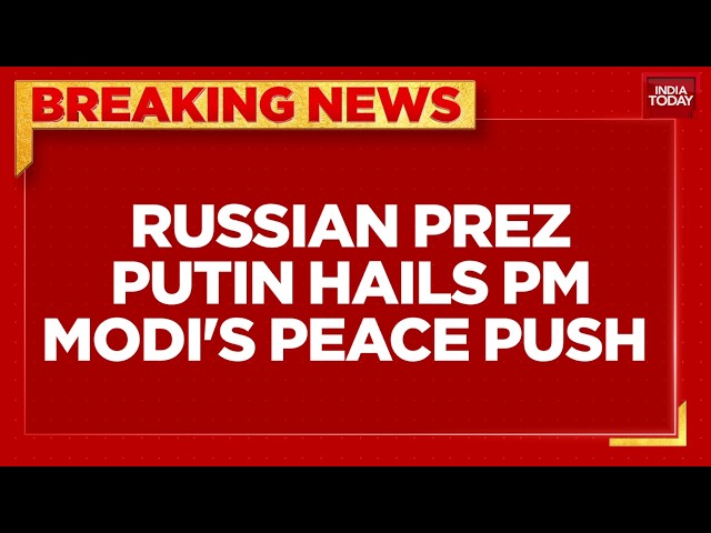 BREAKING: Russian President Putin Hails PM Modi's Peace Push, Ukraine War Efforts And Neutral Stance