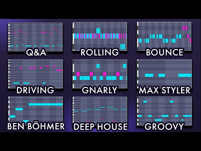 17 Bass Patterns That Changed My Life (+ Sound Design)