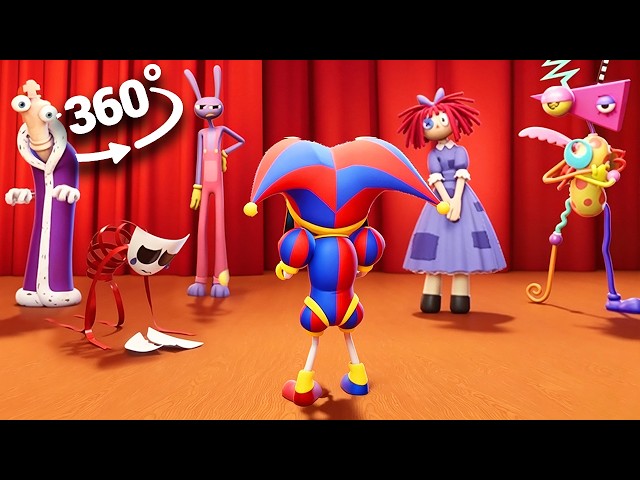 Amazing Digital Circus VR — прохождение игры в формате 360°