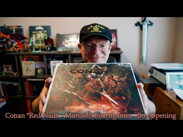 Conan "Red Nails' - Monolith Boardgames - Box Opening