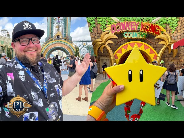 Epic Universe | Full Tour + Riding All The Rides & Testing The Seats | Universal's Epic Universe