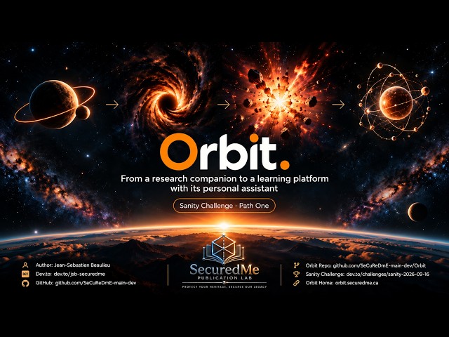Orbit. :  Pedagogical Pivot (Sanity Challenge Submission)