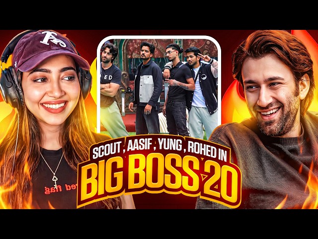 ROHED REACTS TO SCOUT, YUNG & ASIF IN BIGG BOSS 20 | Ep. 5 Special 🥳