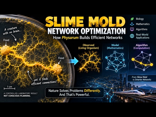 How Slime Mold Does Network Optimization