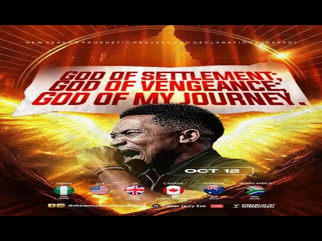 GOD OF SETTLEMENT/GOD OF VENGEANCE/GOD OF MY JOURNEY || 31 DAEM|| NSPPD || 12TH OCTOBER 2026