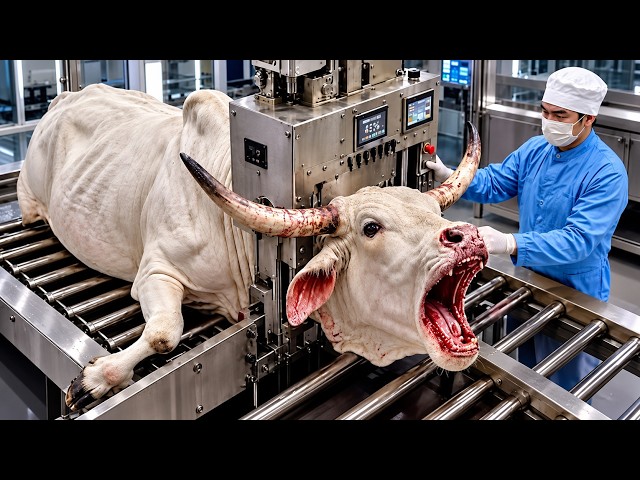 Inside the White Brahman Bull Horn Factory | How Luxury Lambskin Pouch Bags Are Made