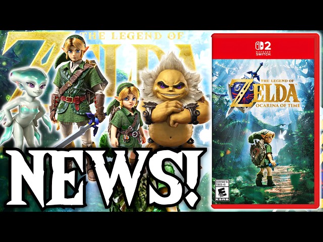 Zelda Ocarina of Time Just Got HUGE NEWS!