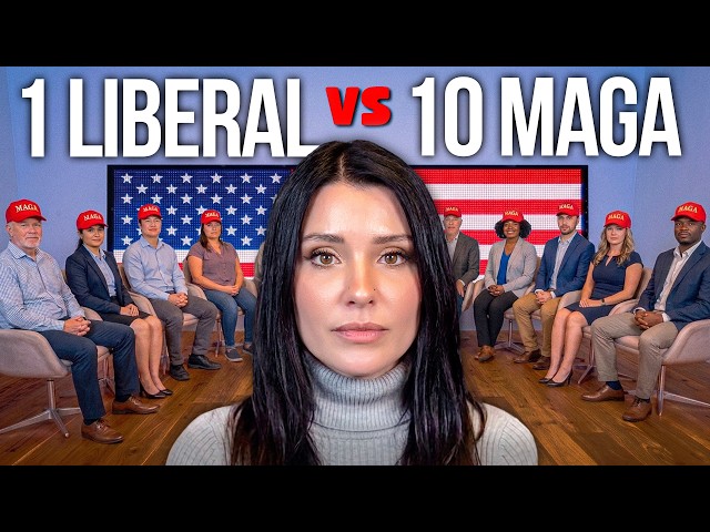 1 Leftist vs 10 MAGA Republicans (CRASH OUT)