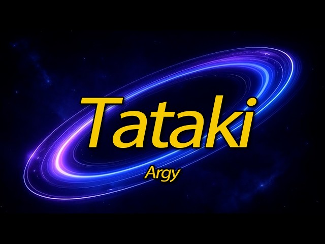 Argy – Tataki | A Hypnotic Voyage Through the Cosmos 🌌✨