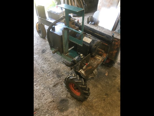 Self-propelled electric log splitter - chapter 2