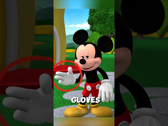 Why Mickey Mouse Never Takes Off His Gloves