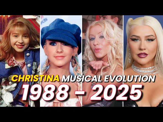 Christina Aguilera - Musical Evolution (1988 - 2025)