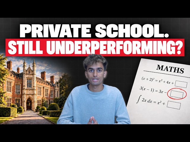 Why private school students underperform despite having everything