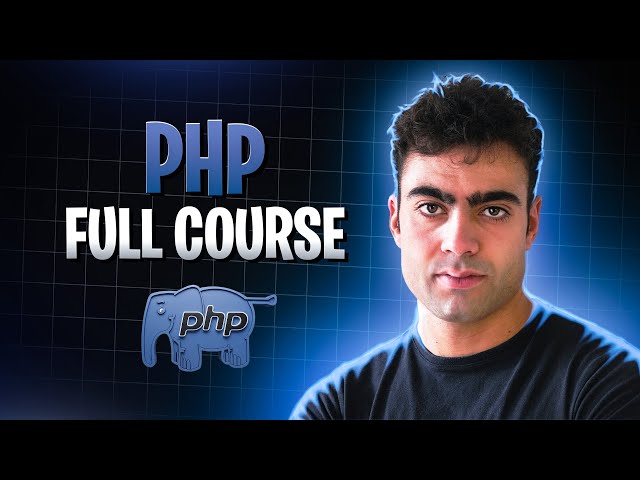 PHP Full Course for free (with login system)