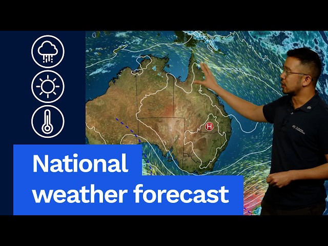 National Weather Forecast: Warm and dry weekend for most of Australia