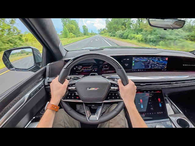 2026 Cadillac Escalade V - POV Test Drive (Binaural Audio)