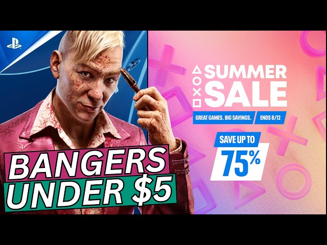 25 Absolute BANGERS Under $5! PSN Summer Sale 2026