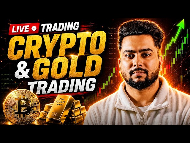🔴 LIVE: Scalping Bitcoin & Gold | BTC Live Trading  | 21st Sep | Markets With Mack