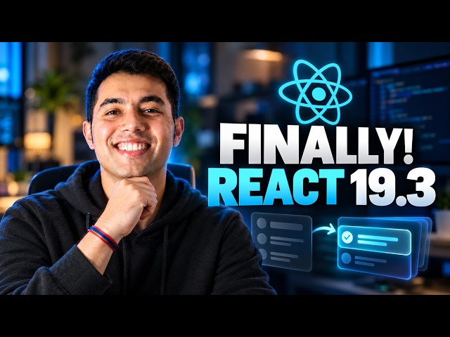 React 19.3 Finally Released 🚀 | What Changed? ViewTransition + Installation + Demo