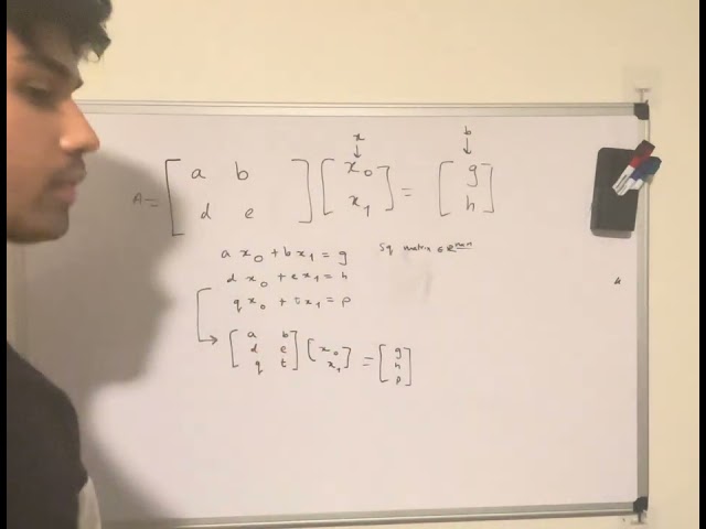 Mathematics for Machine Learning | Linear Algebra Part 2