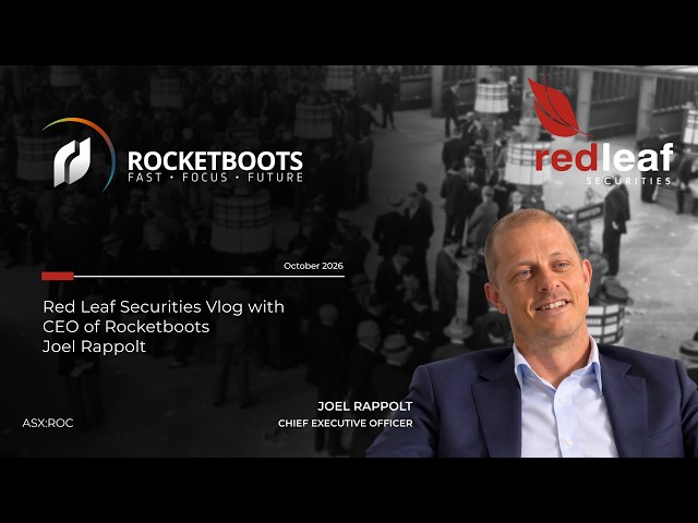 Red Leaf Podcast | RocketBoots (ROC): AI Retail Technology and a $9.1 Million Global Rollout