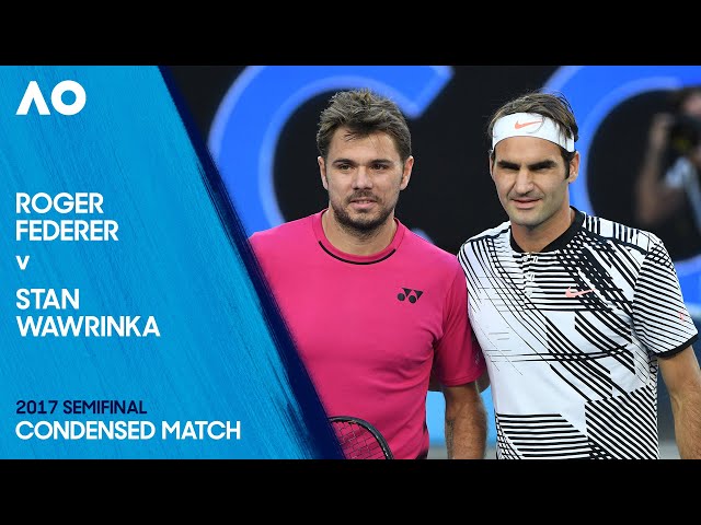 Roger Federer v Stan Wawrinka Classic Match | Australian Open 2017 Semifinal