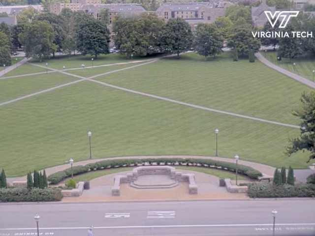 Burruss Hall Webcam