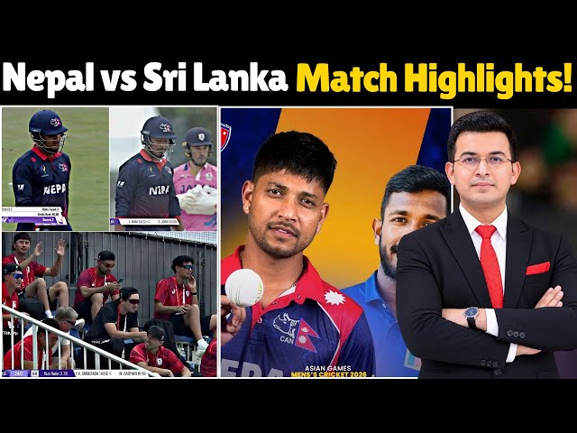 Nepal vs Sri Lanka Match Highlights | Asian Games Match Highlights | Nepal Match Highlights |
