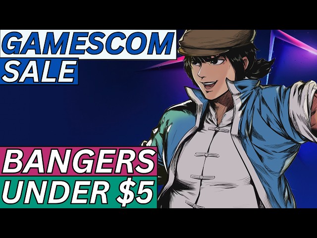 25 Absolute BANGERS Under $5! PSN Gamescom Sale 2026