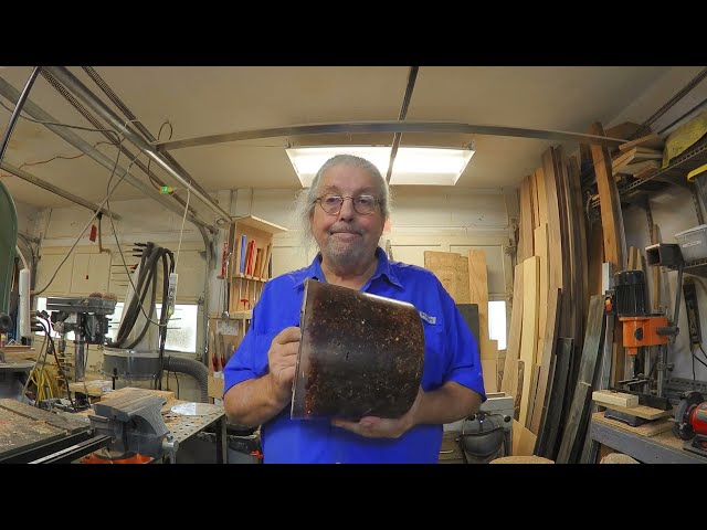 Wood Turning a Maple and Walnut Vase made from Lathe Scrap