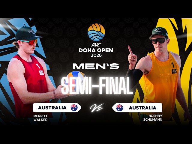 2026 AVC Beach Tour 2nd Doha Open Day3: 12 October (Center Court) SF MEN