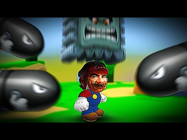grown ass man rages over mario