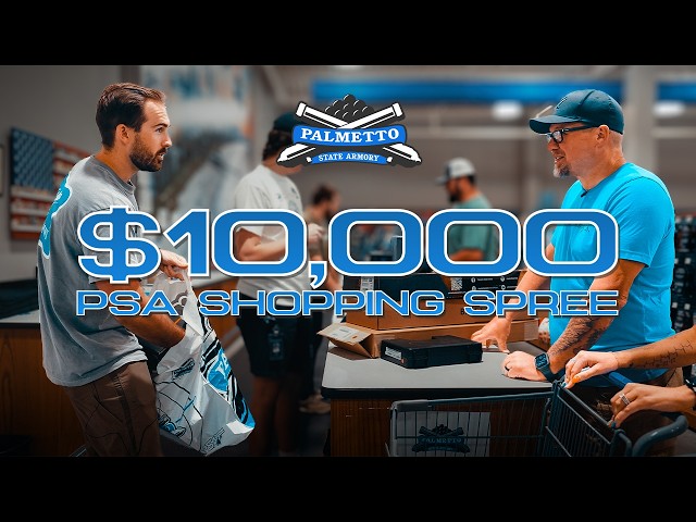Spending $10,000 at PSA - 300k Subscriber Winner | Palmetto State Armory