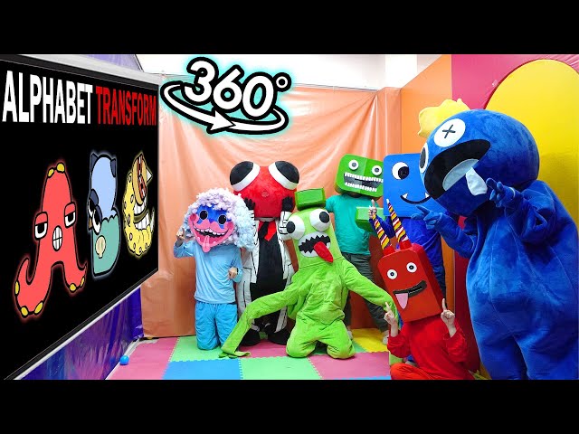 Rainbow Friend Vr 360° - CINEMA HALL | Alphabet Lore But they Are Chocolate (A-Z...) I Alphabet Lore