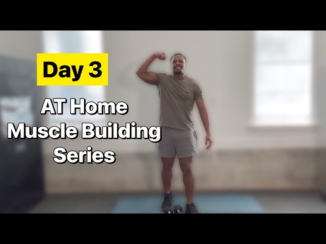 Day 3 Muscle Building Workout Series | At-Home 