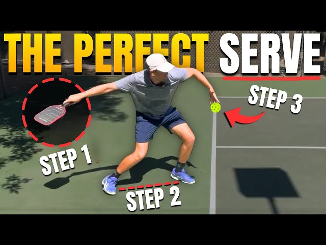 7 EASY Steps to a Powerful & Consistent Pickleball Serve
