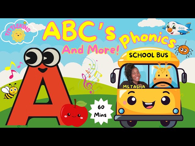 Learn ABC’s, Colors, Counting, Nursery Rhymes, Words & More! Music filled video. #toddlerlearning