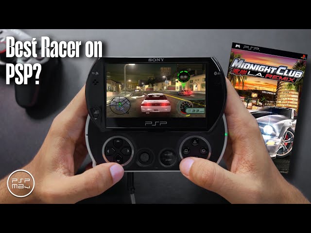 Midnight Club: L.A. Remix PSP POV Gameplay