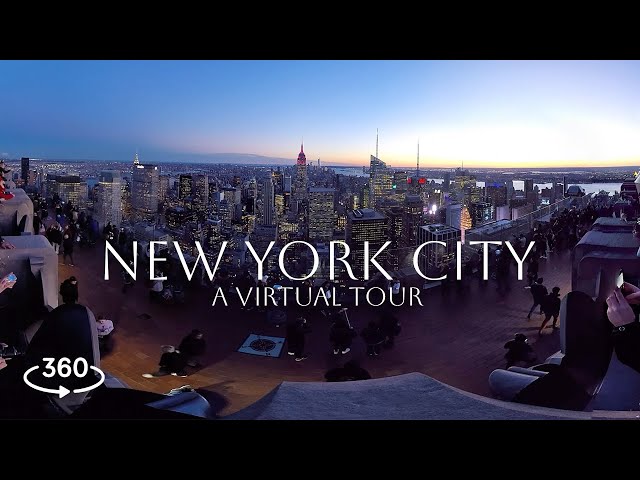 Top Attractions in New York City | 360° VR Virtual Tour