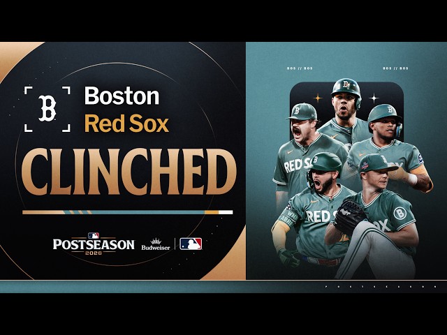 A STUNNING TURNAROUND! After being 14 games under .500 in June, the Red Sox head to the Postseason!