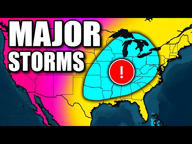 This is HUGE... Explosion Of Storms & MAJOR Heat Wave