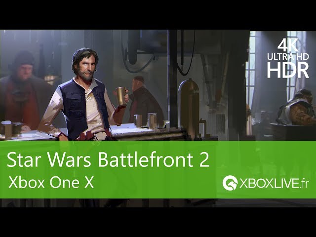 GAMEPLAY Xbox One - Star Wars Battlefront 2 en 4K HDR