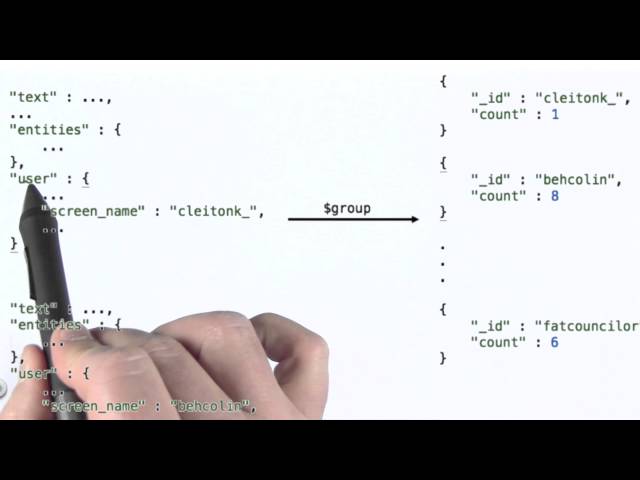 The  Aggregation Pipeline - Data Wranging with MongoDB