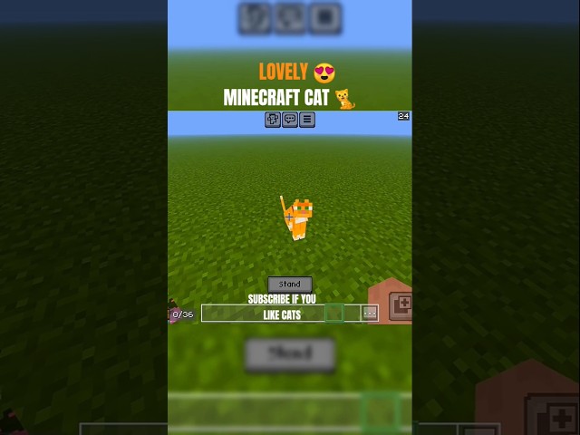 Minecraft funny cat Moment 😂 #minecraft #gaming #shorts #viral