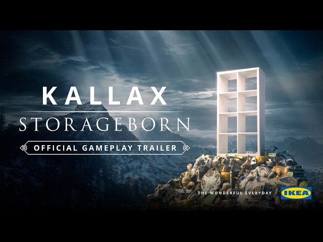KALLAX STORAGEBORN, a free creation for The Elder Scrolls V: Skyrim™ from IKEA.