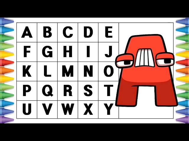 [알파벳 놀이] 유아와 어린이를 위한 ABCD 대문자 A부터 Z까지 쓰기 | Kids Alphabet A to Z | abc song | a for apple | abcd song