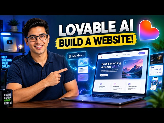 Lovable AI Tutorial: Build a Professional Website with AI (Step-by-Step)