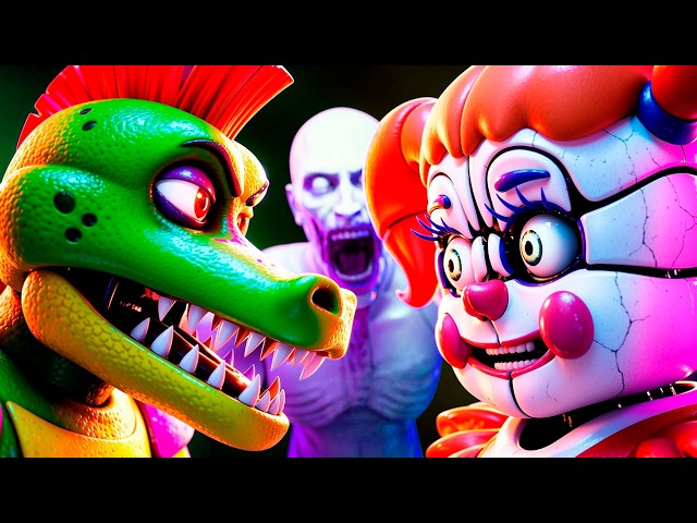 КТО СИЛЬНЕЕ АНИМАТРОНИКИ ИЛИ SCP В BONELAB MOD VR FNAF
