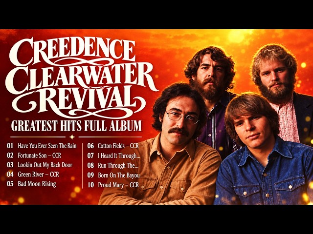 Creedence Clearwater Revival Greatest Hits | Best CCR Songs Ever #s5