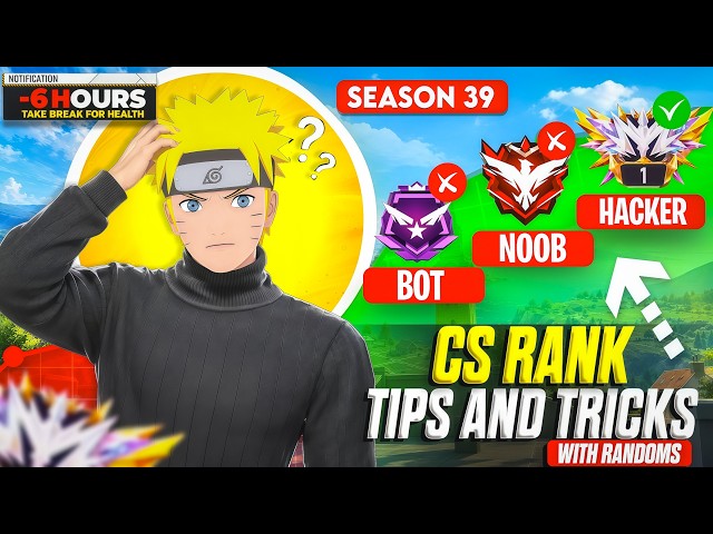 Cs Rank Push Secret Grandmaster With Random Players Strategy | Win Every Match Tips And Tricks